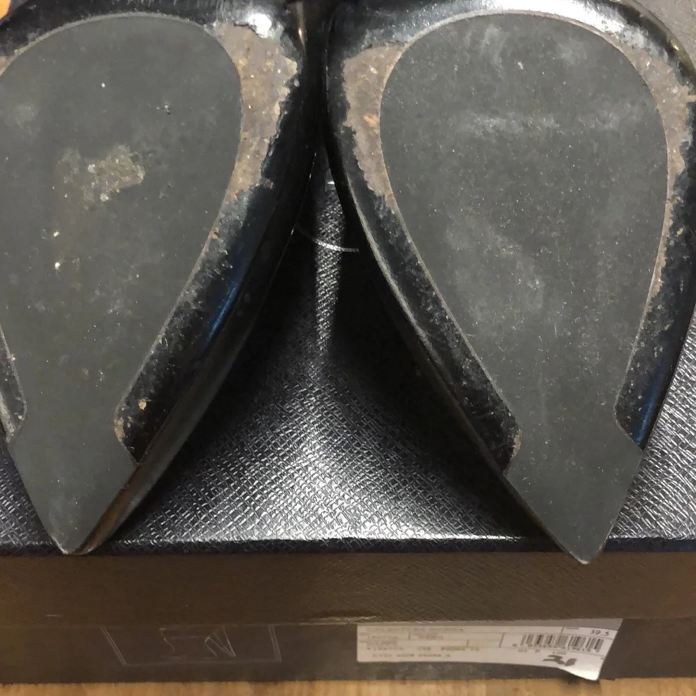 Prada Black High Heeled Bootie, size 39.5